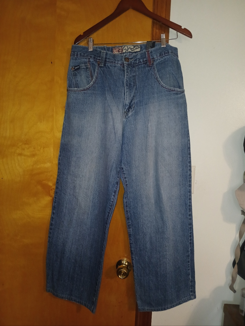 Classic Men's Light Blue Denim Jeans